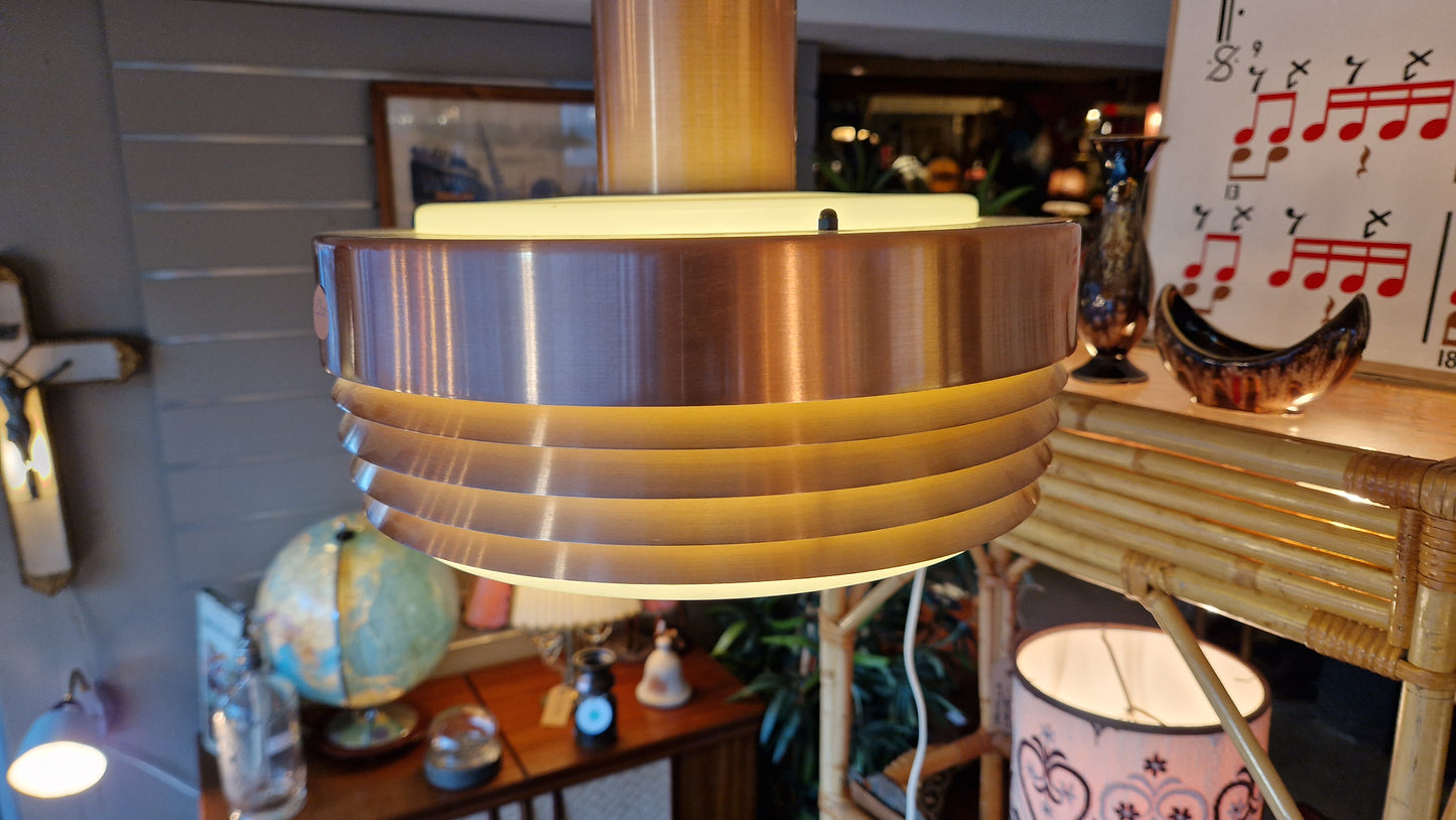 Taklampe kobber retro