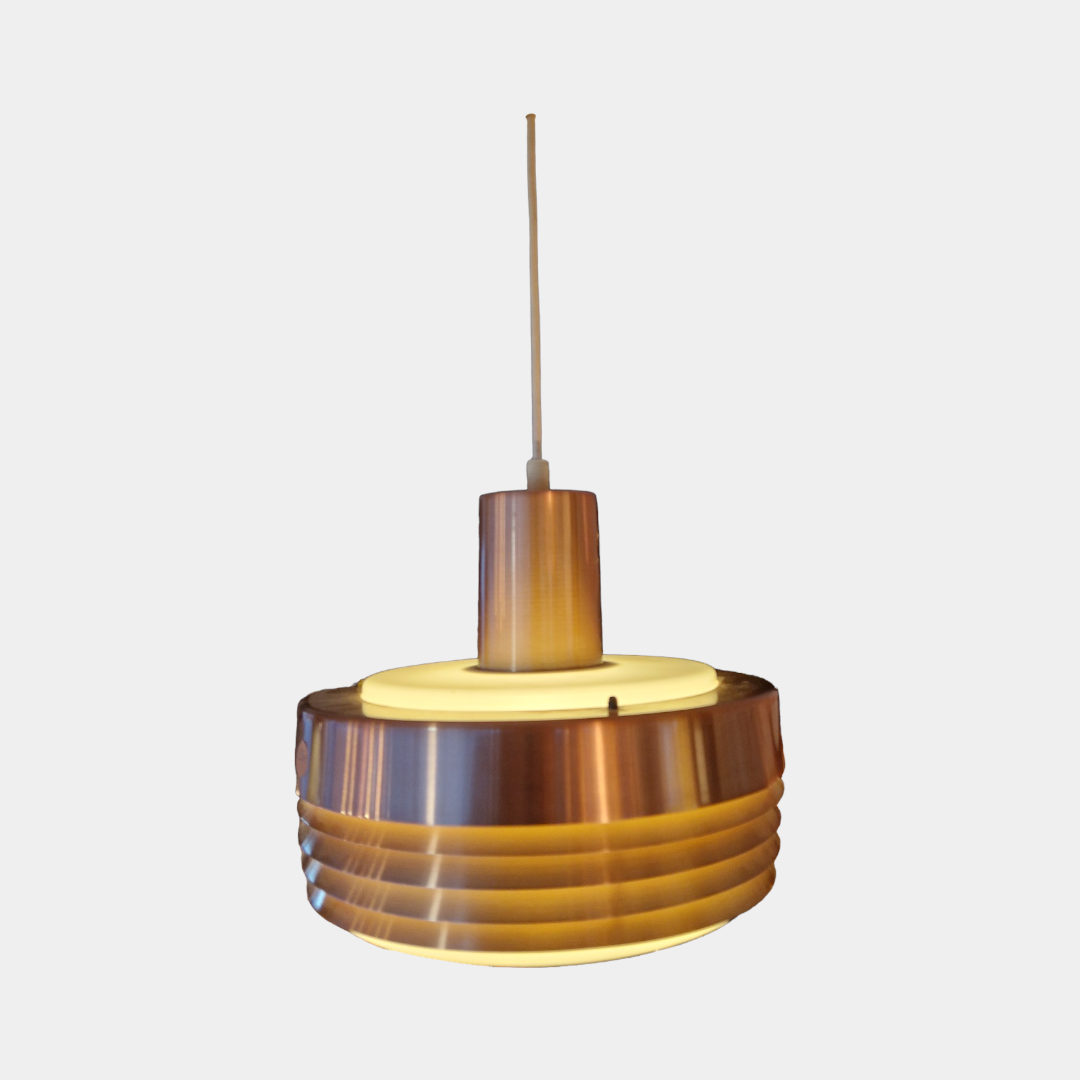 Taklampe kobber retro