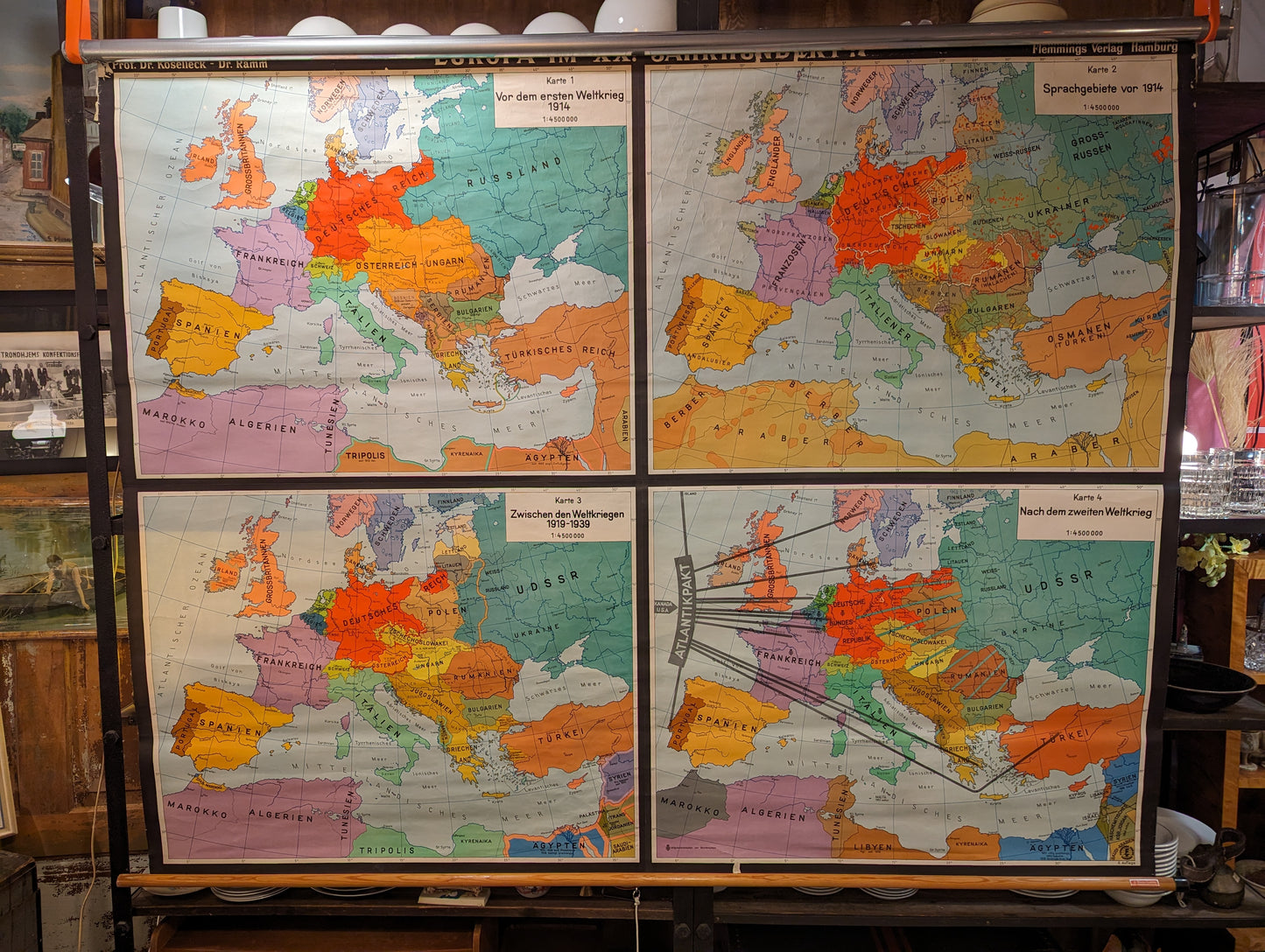 Kart 12 Europa i verdenskriger