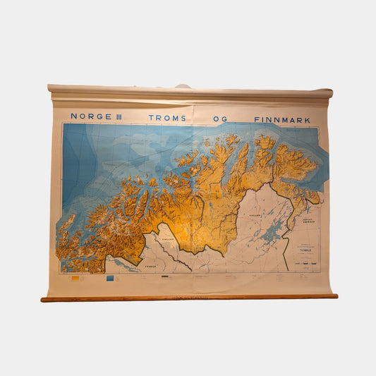 Kart 29 Troms og Finnmark 1968