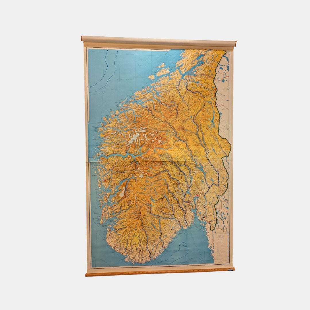 Kart 27 Sør-Norge 1965