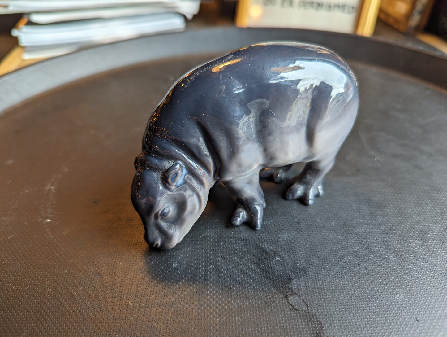 Figur Lyngby Hippopotamus