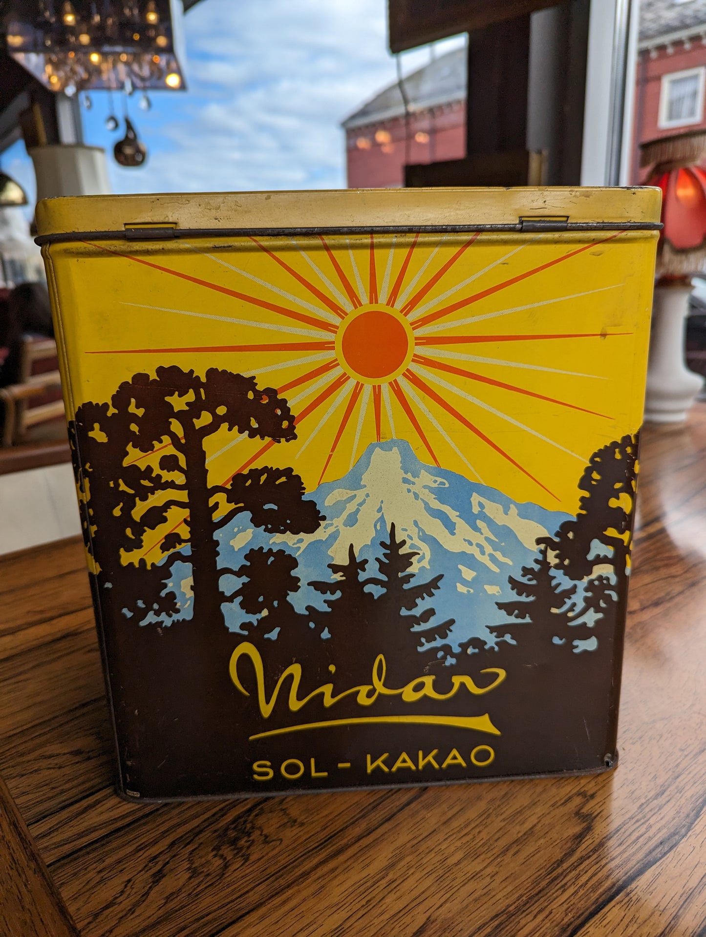 Metallboks Nidar Sol-Kakao