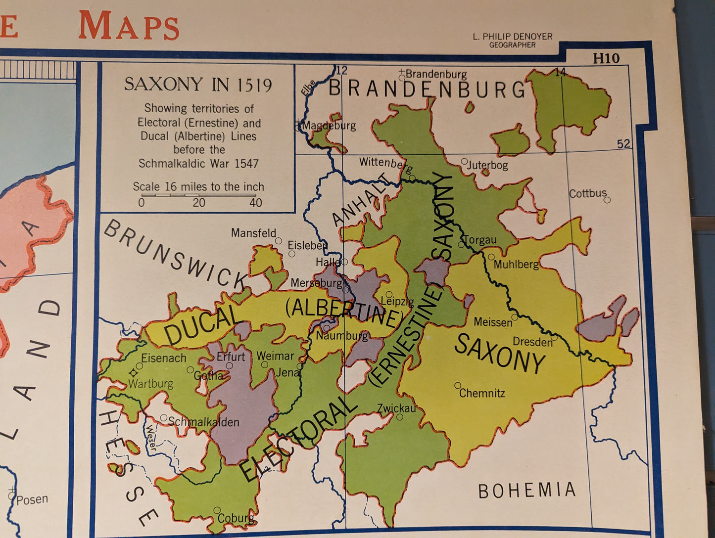Kart 03 Skoleplansje Tyskland Reformasjon