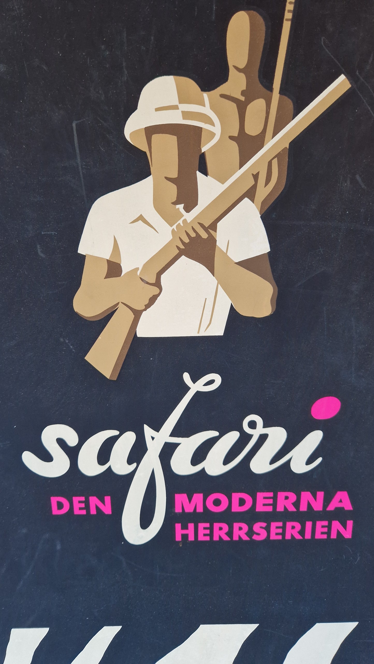 Reklameplakat vintage Safari