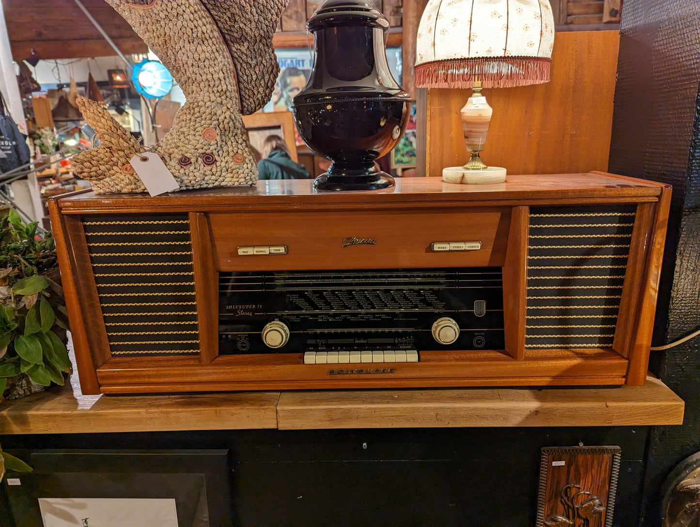 Sølvsuper 75 radio vintage