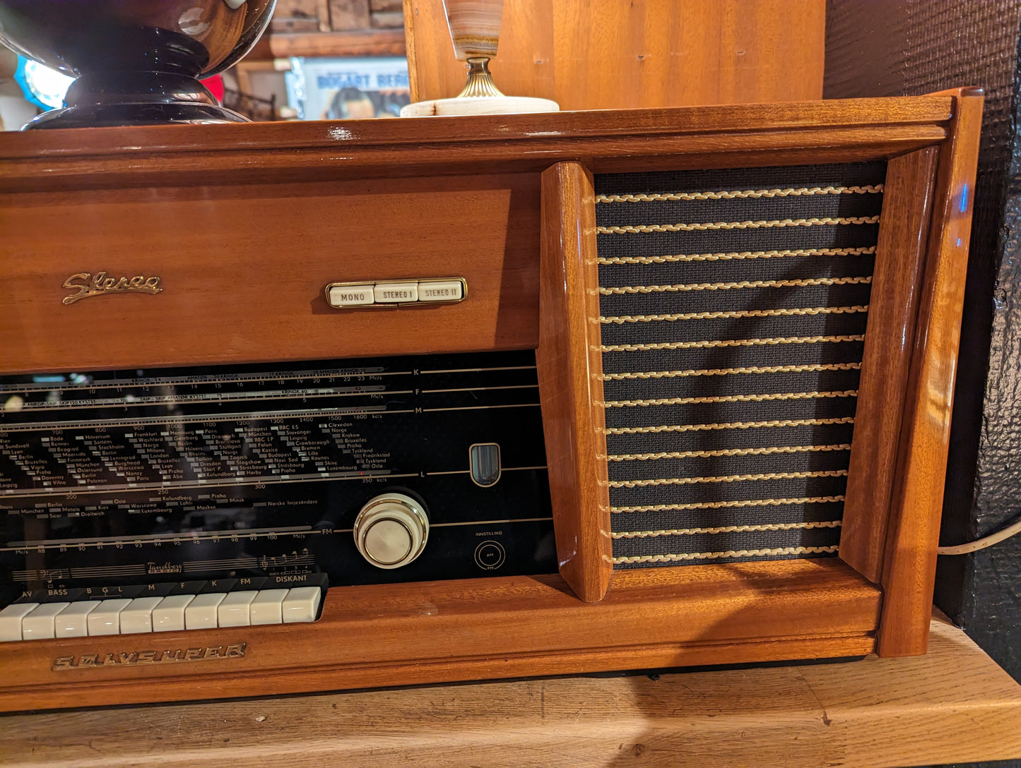 Sølvsuper 75 radio vintage