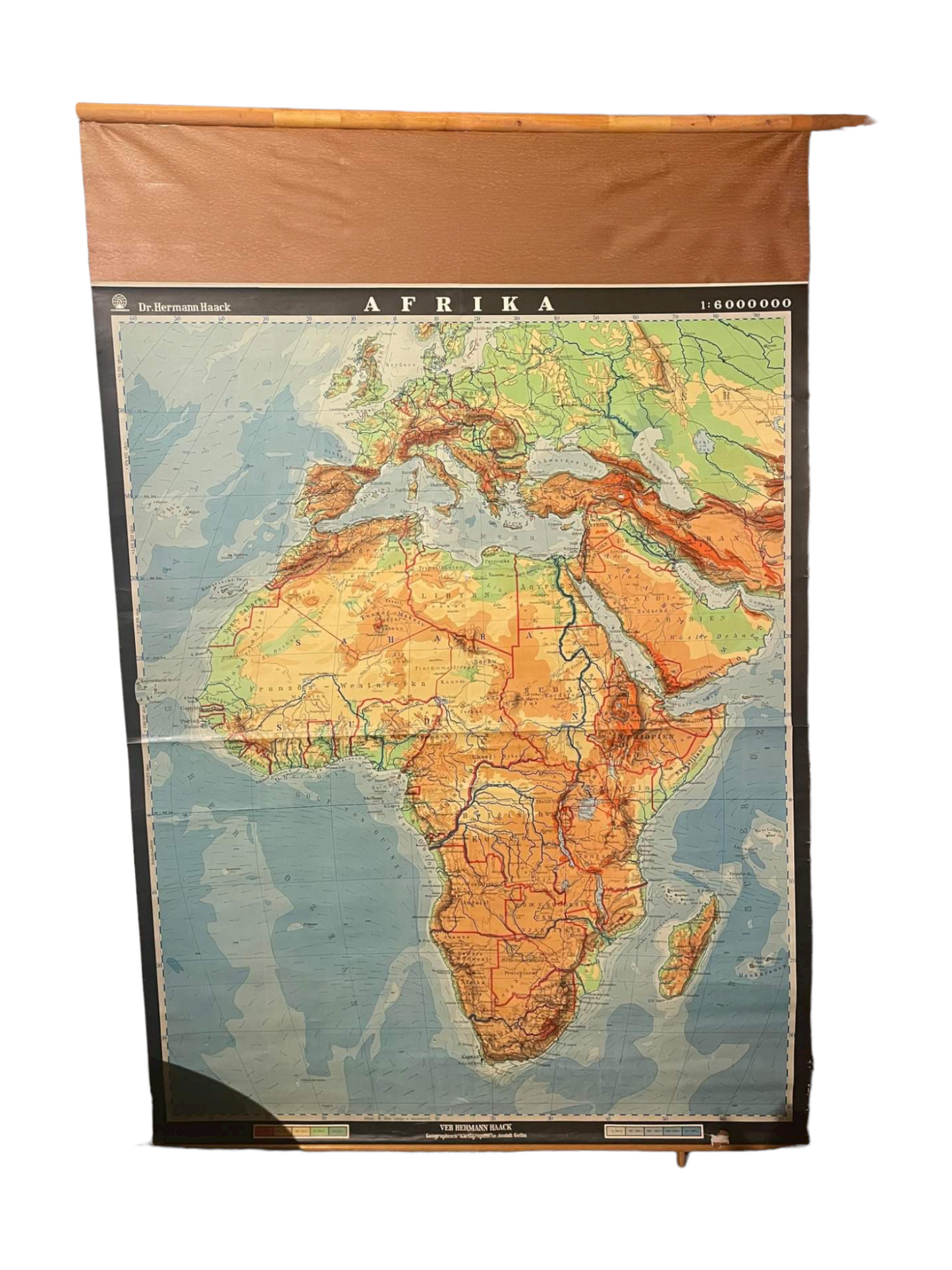 Kart 17 Afrika 1965